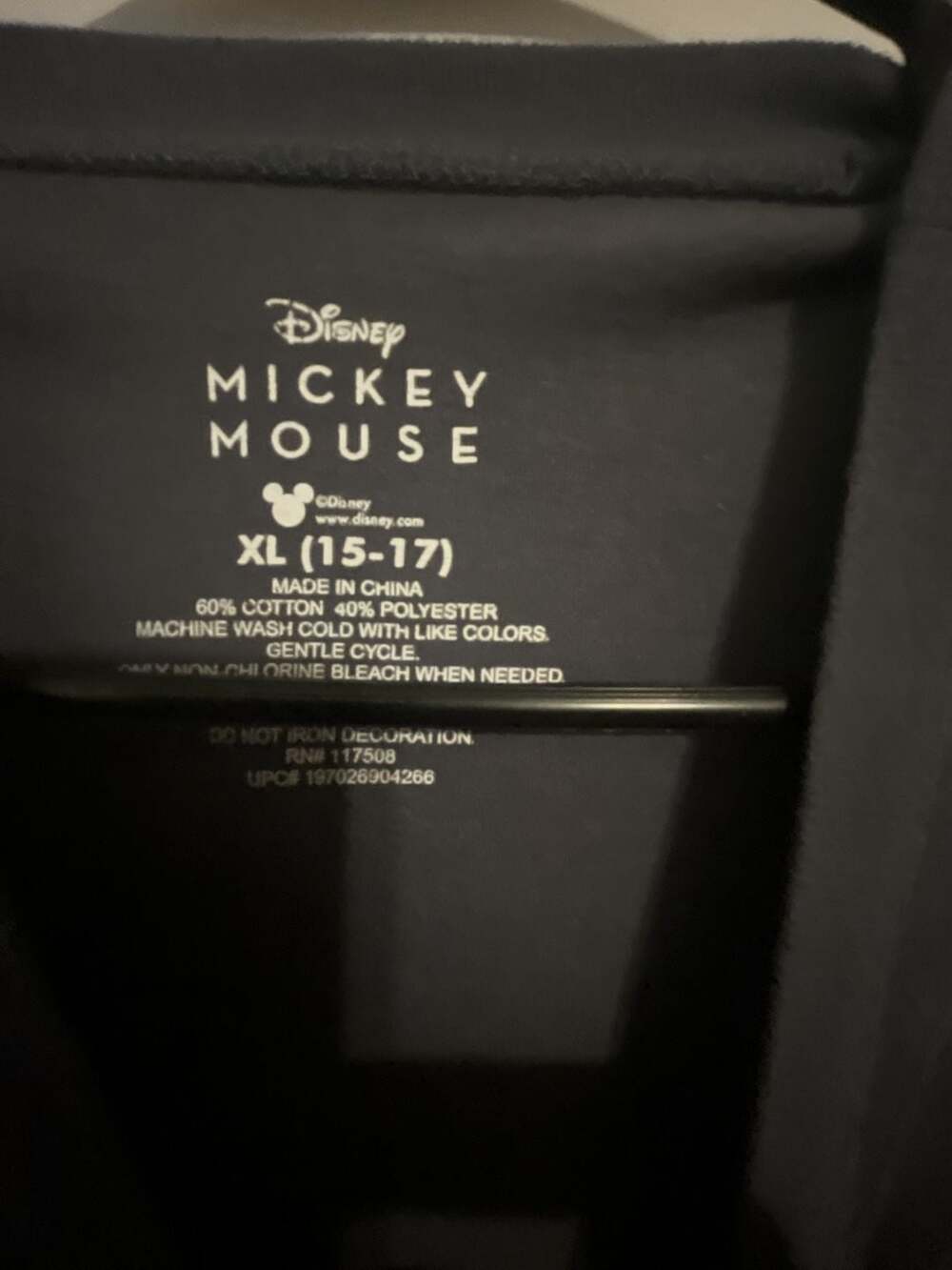 Youth Disney Mickey Mouse "Oh Boy" Graphic T-Shirt XL - Picture 2 of 3
